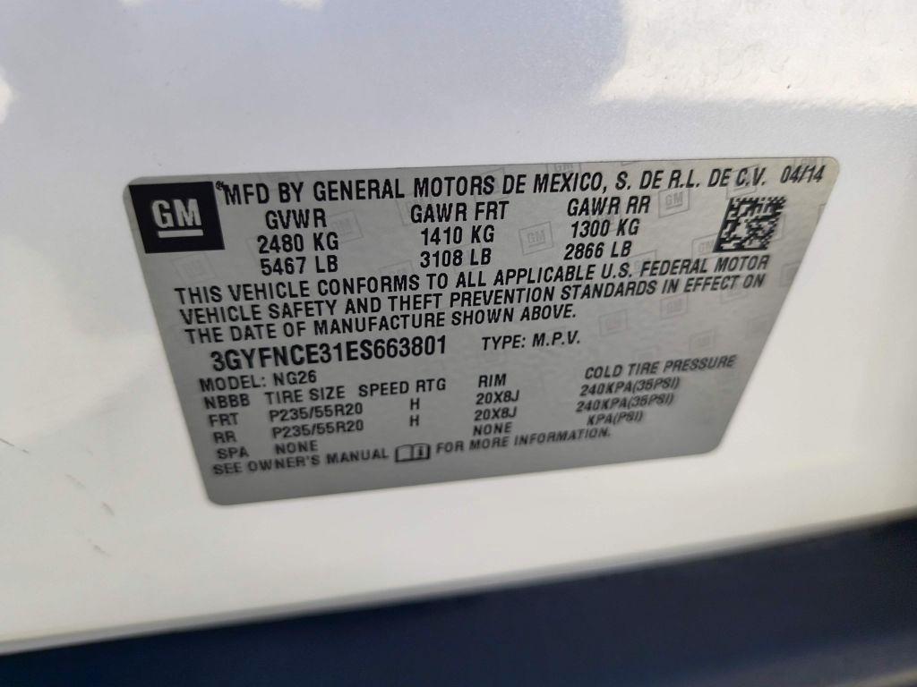 Cadillac SRX Performance Collection FWD 2014