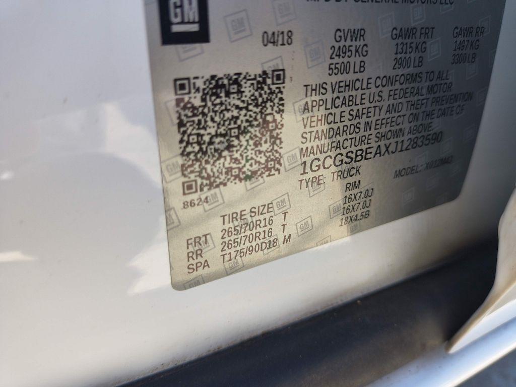 Chevrolet Colorado  2018