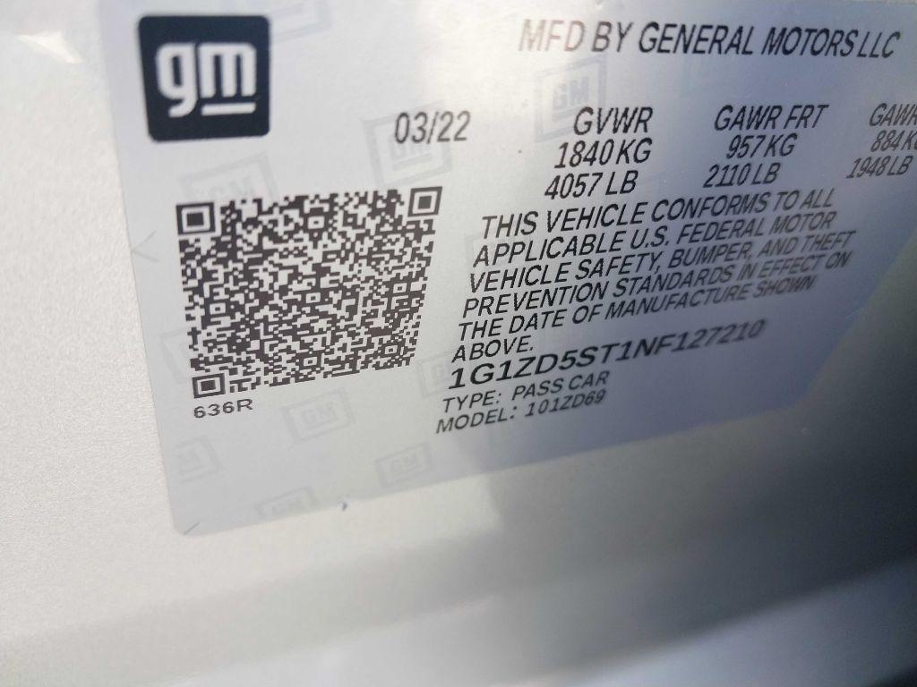 Chevrolet Malibu LT 2022