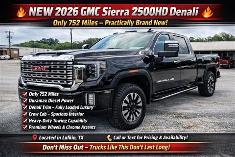 2026 GMC Sierra 2500HD Denali Crew Cab 4WD SB
