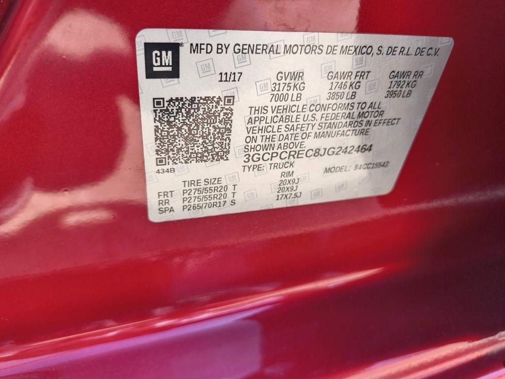 Chevrolet Silverado 1500 LT Crew Cab 2WD 2018