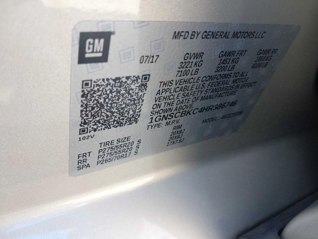 Chevrolet Tahoe LT 2WD 2017