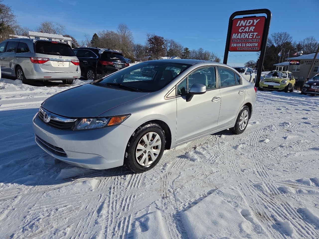 Honda Civic LX Sedan 5-Speed AT 2012