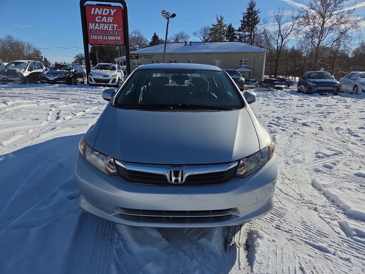 Honda Civic LX Sedan 5-Speed AT 2012