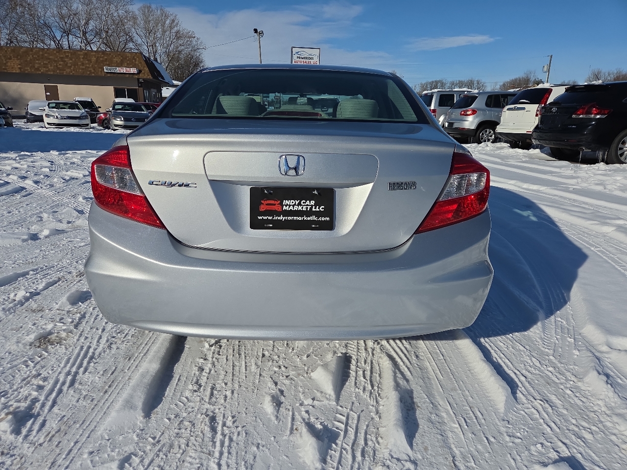 Honda Civic LX Sedan 5-Speed AT 2012