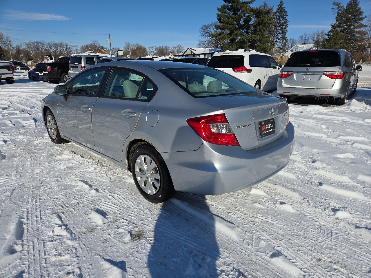 Honda Civic LX Sedan 5-Speed AT 2012