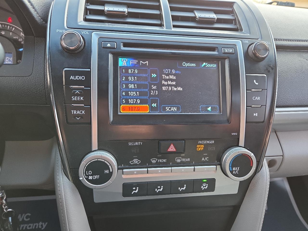 Toyota Camry LE 2012