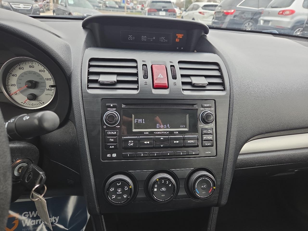 Subaru Impreza 2.0i Premium 4-Door w/All Weather Package 2013