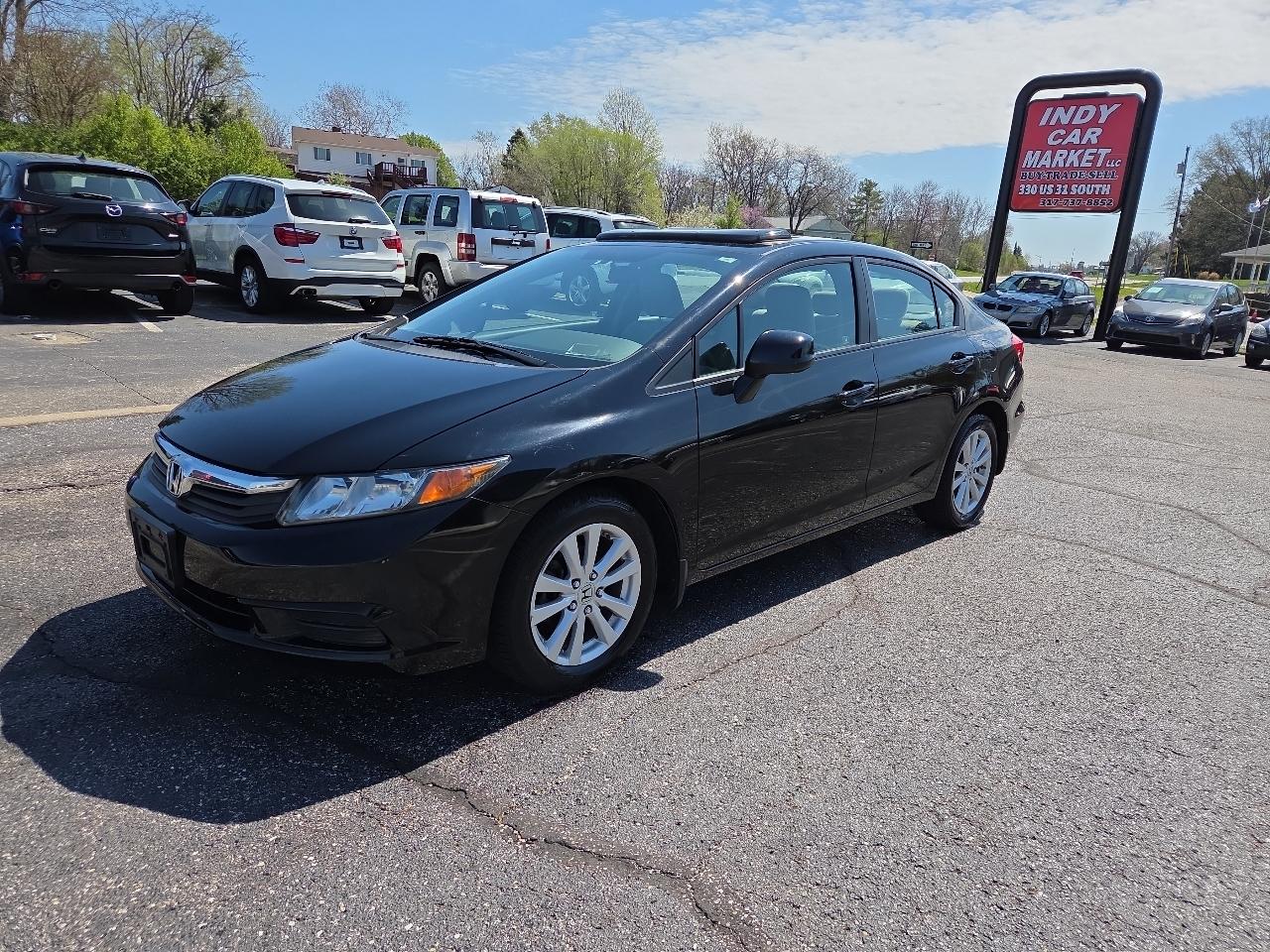 2012 Honda Civic EX Sedan 5-Speed AT