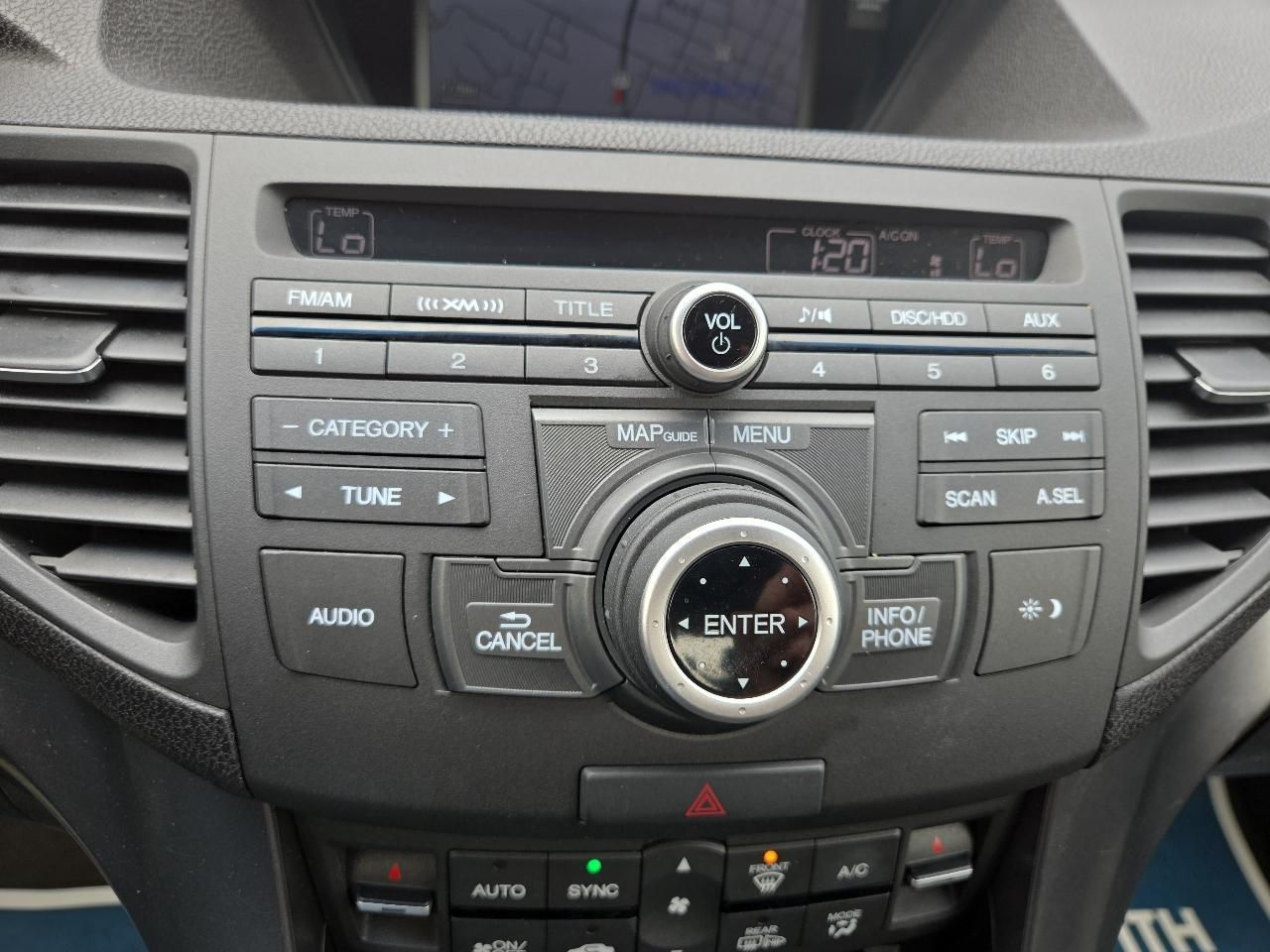 Acura TSX 5-Speed AT with Tech Package 2012