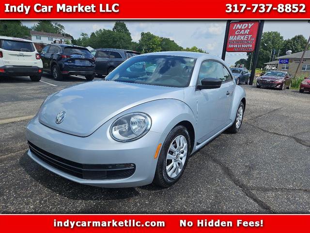 Silver 2012 Volkswagen Beetle Hatchback Front-Wheel Drive Automatic