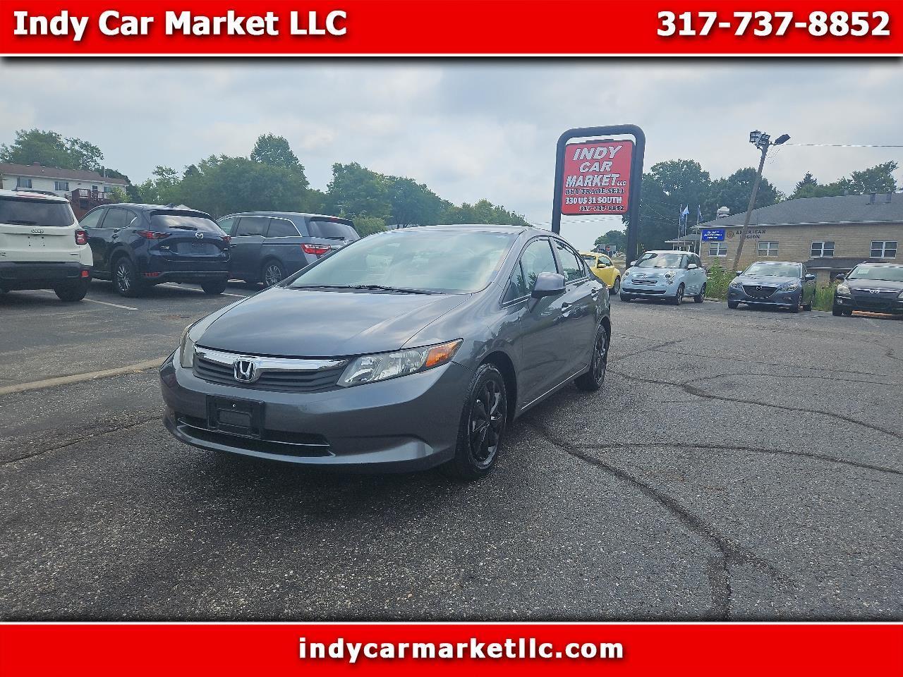 2012 Honda Civic LX Sedan 5-Speed AT