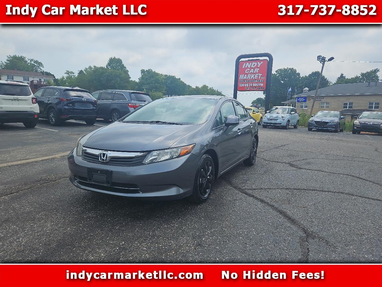 2012 Honda Civic LX Sedan 5-Speed AT