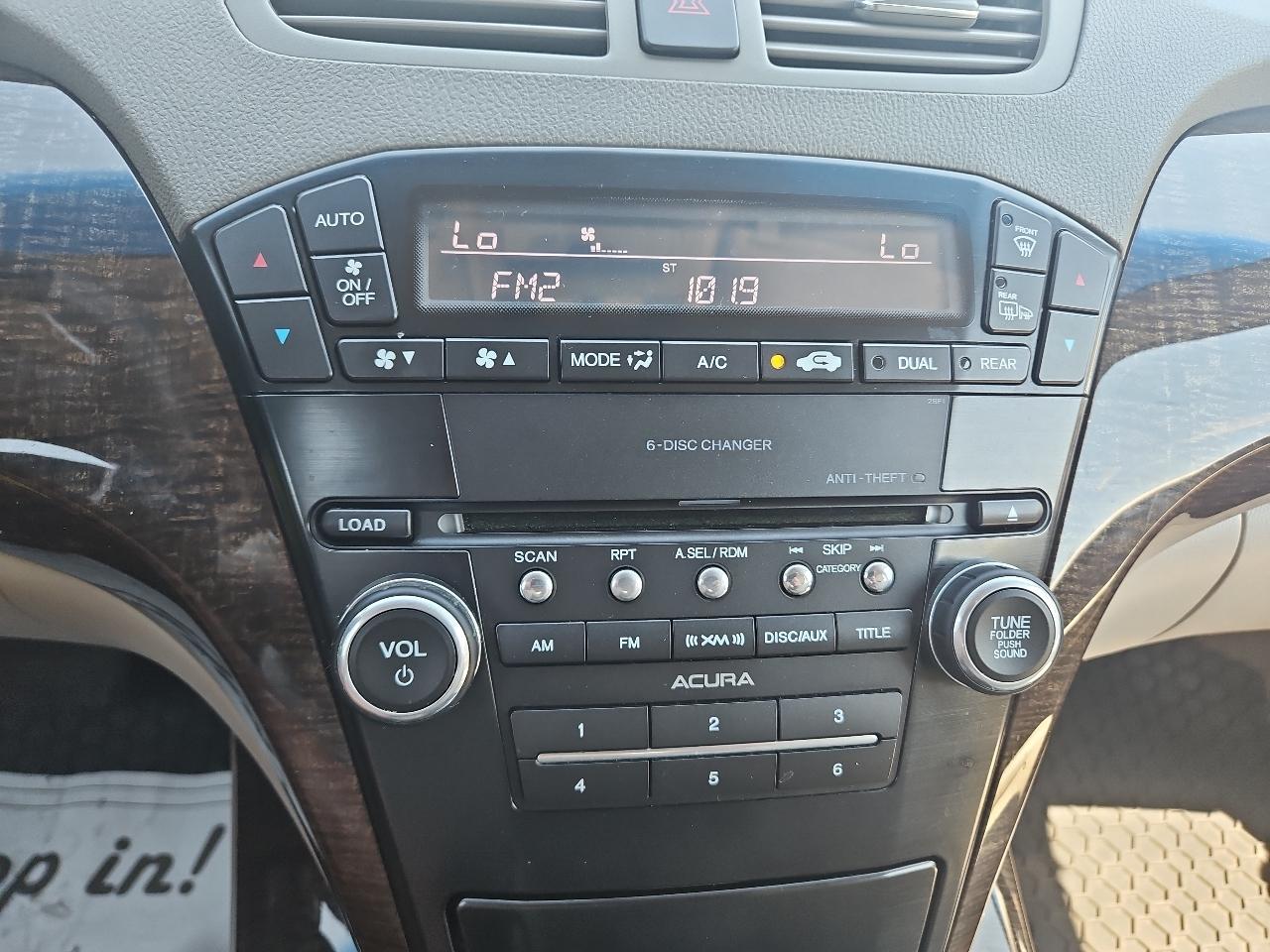 Acura MDX 6-Spd AT 2011