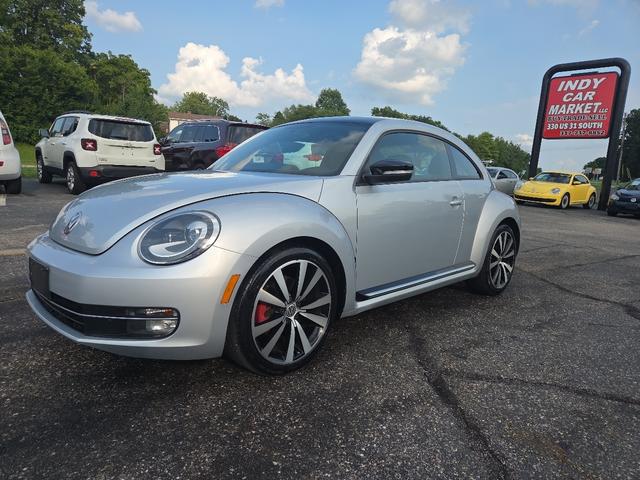 Silver 2013 Volkswagen Beetle Hatchback Front-Wheel Drive Automatic