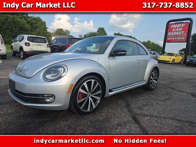 Silver 2013 Volkswagen Beetle Hatchback Front-Wheel Drive Automatic