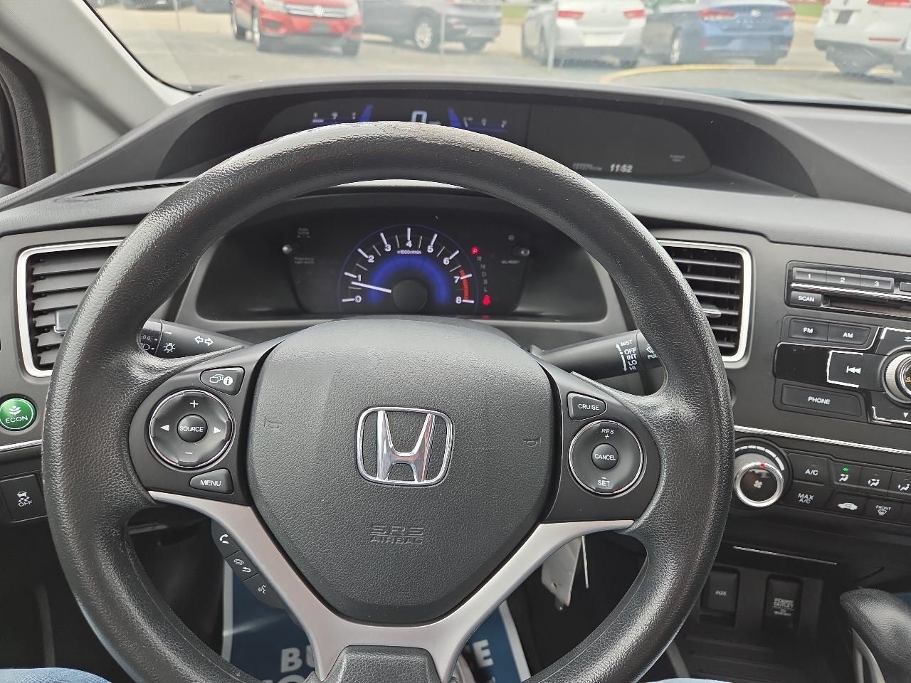 Honda Civic LX Sedan CVT 2015