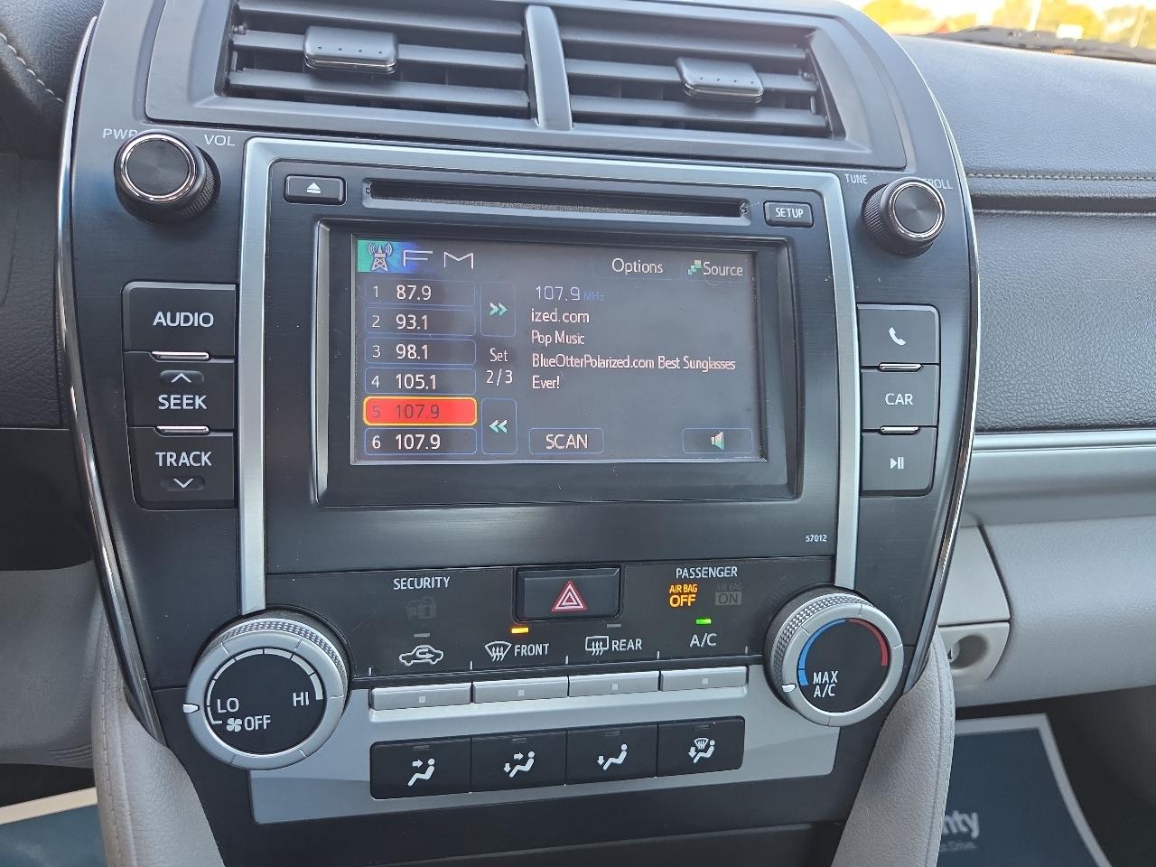 Toyota Camry LE 2012