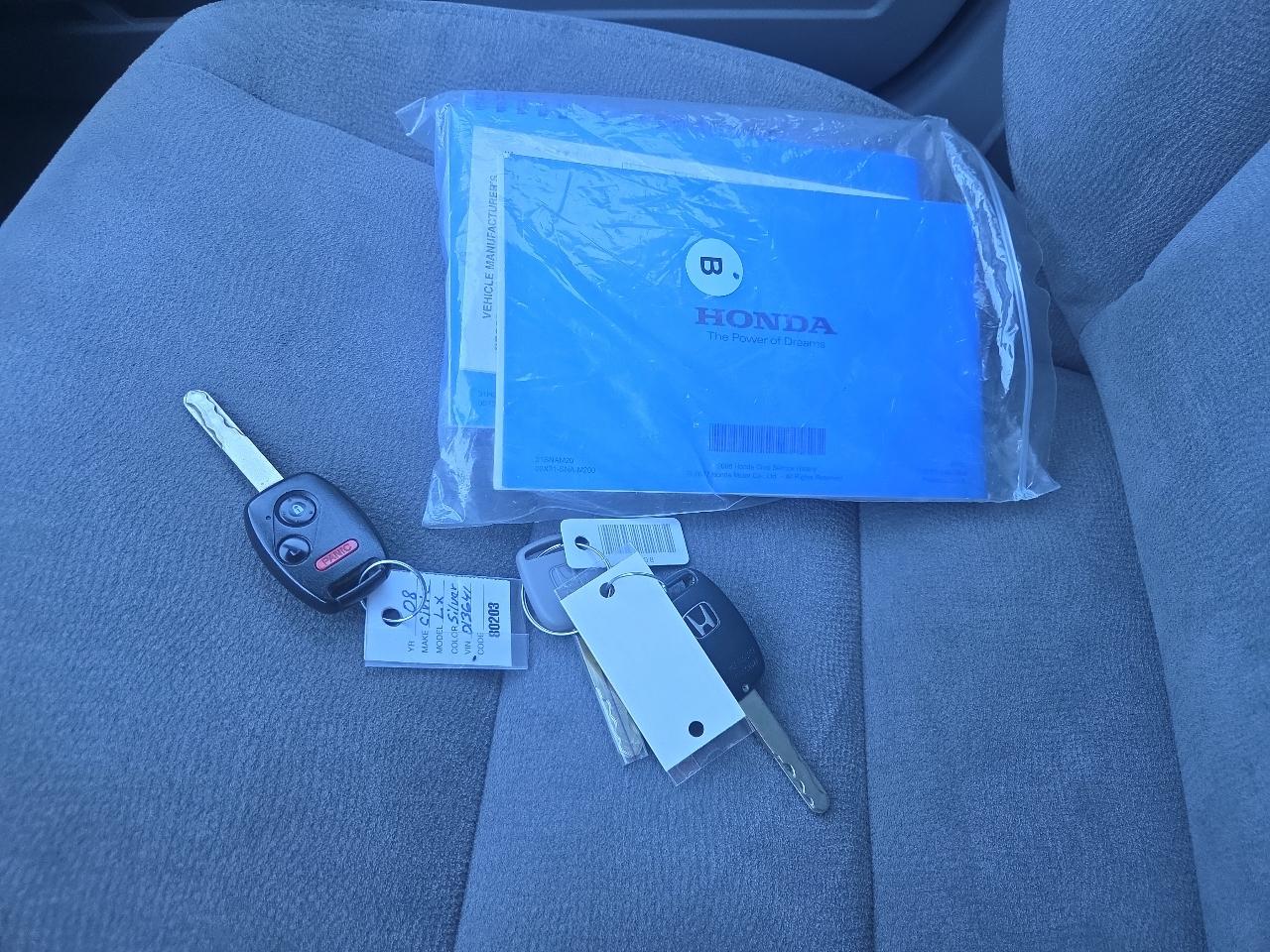Honda Civic LX sedan 2008