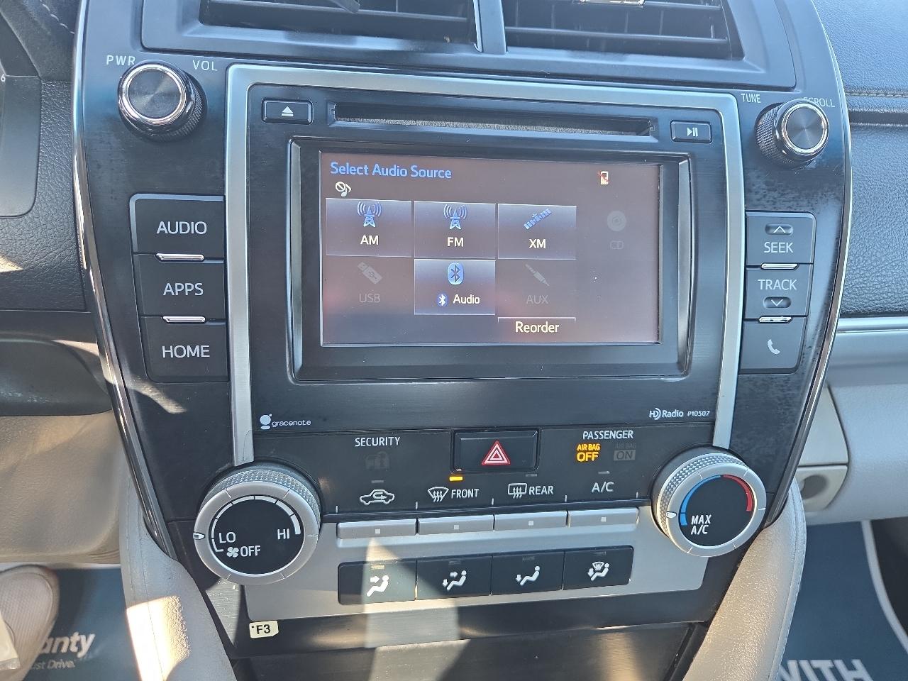 Toyota Camry LE 2014