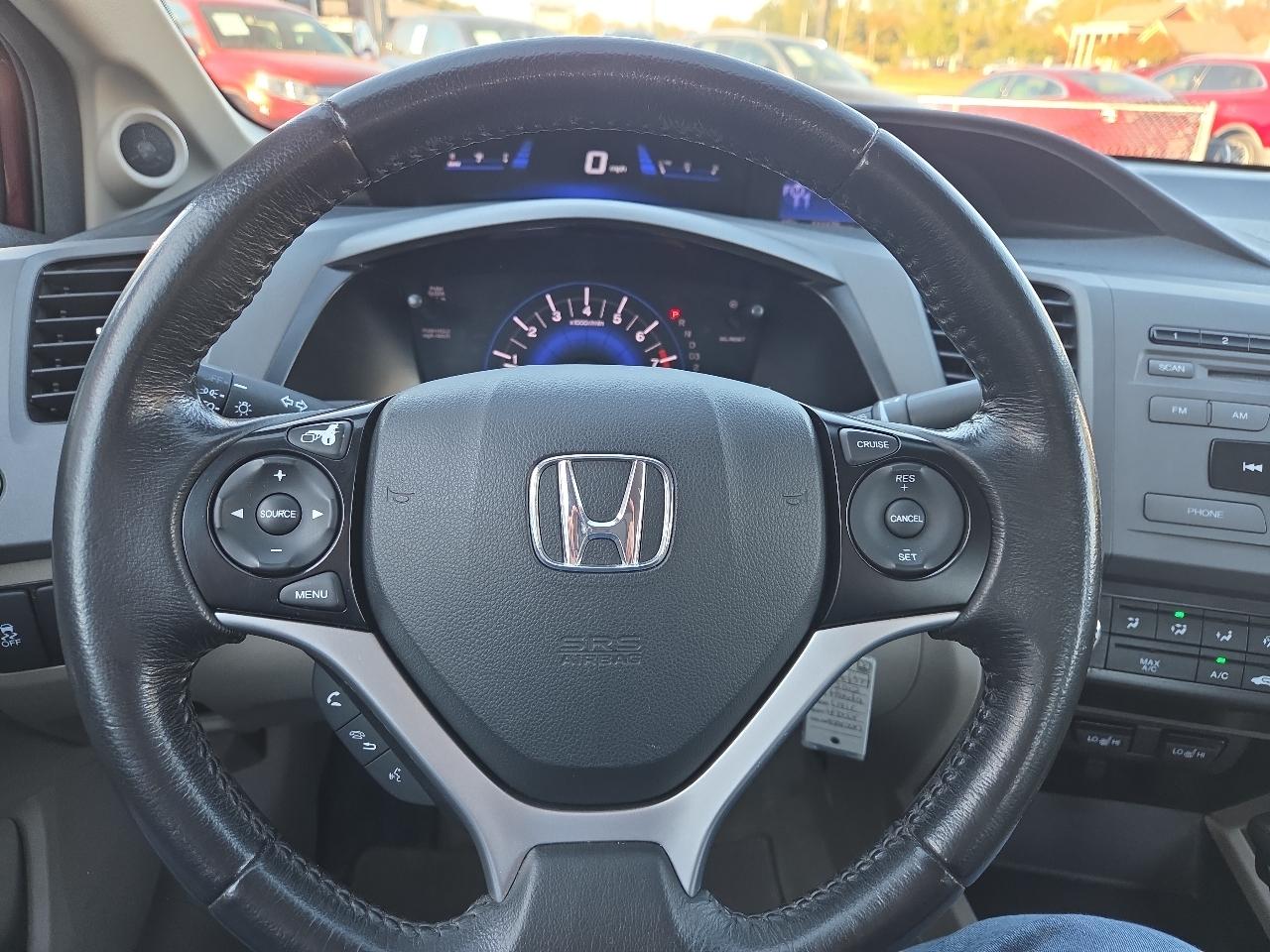 Honda Civic EX-L Sedan 5-Speed AT 2012