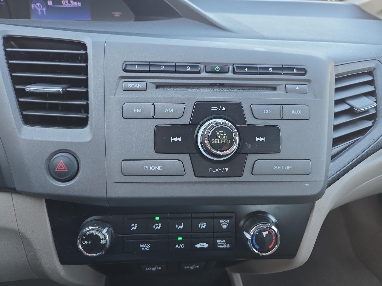 Honda Civic EX-L Sedan 5-Speed AT 2012