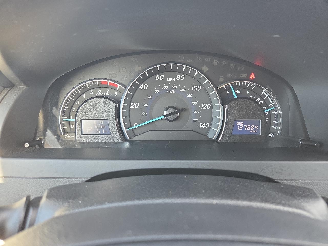 Toyota Camry XLE 2012