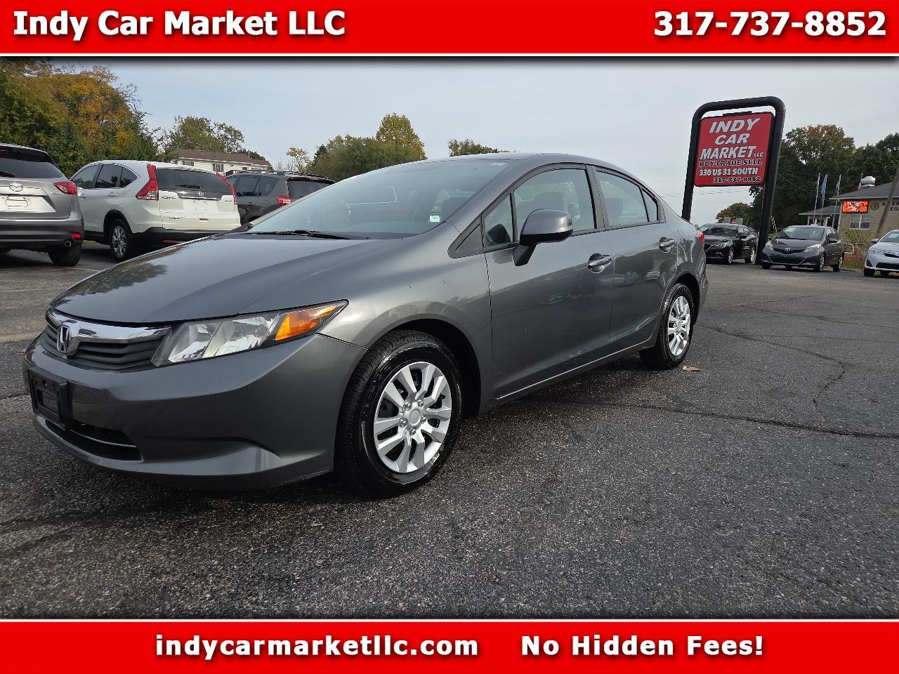 Honda Civic LX Sedan 5-Speed AT 2012