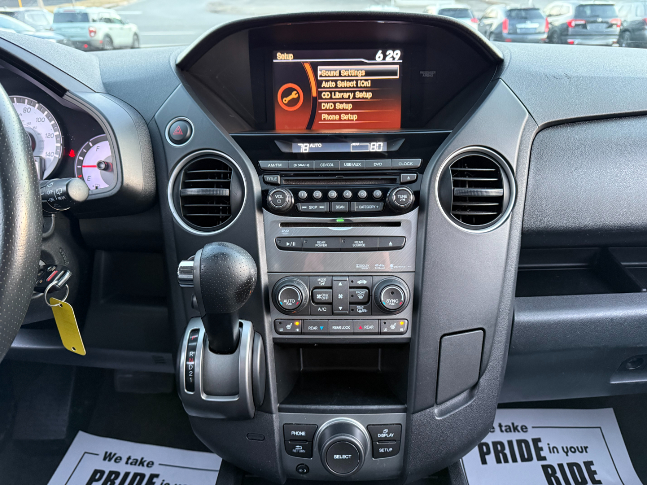 Honda Pilot EX-L 4WD 5-Spd AT with DVD 2013