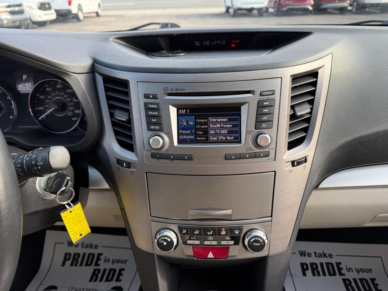 Subaru Outback 2.5i Premium 2012