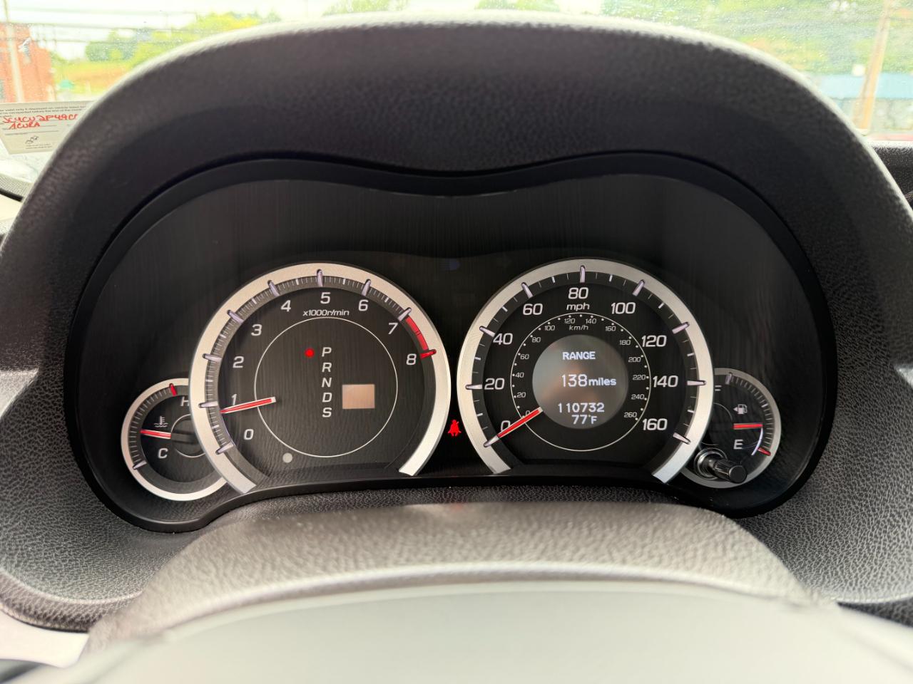 Acura TSX 5-speed AT 2012