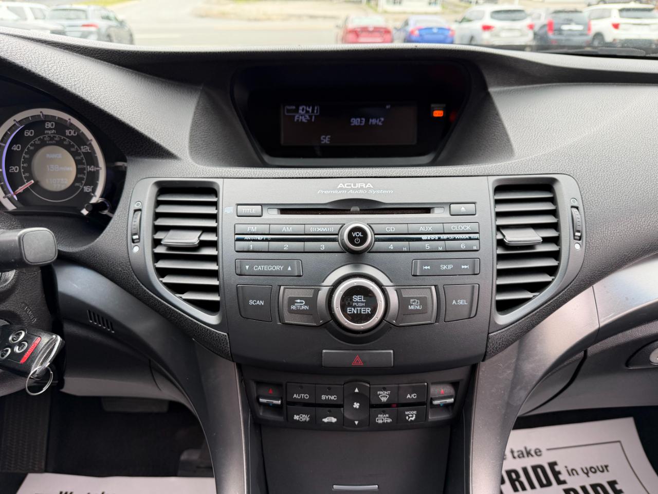Acura TSX 5-speed AT 2012