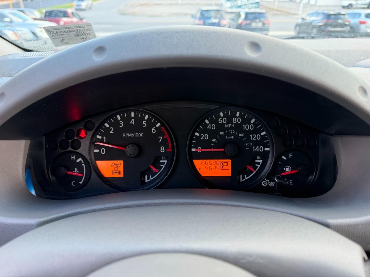 Nissan Frontier SV Crew Cab 4WD 2012