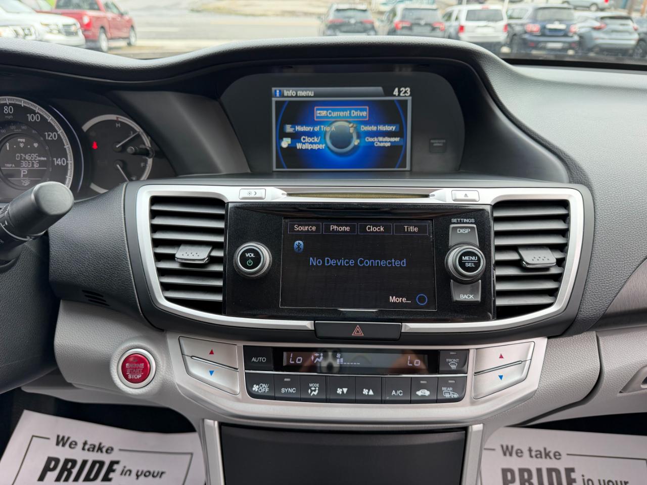 Honda Accord EX-L V6 Sedan AT 2015
