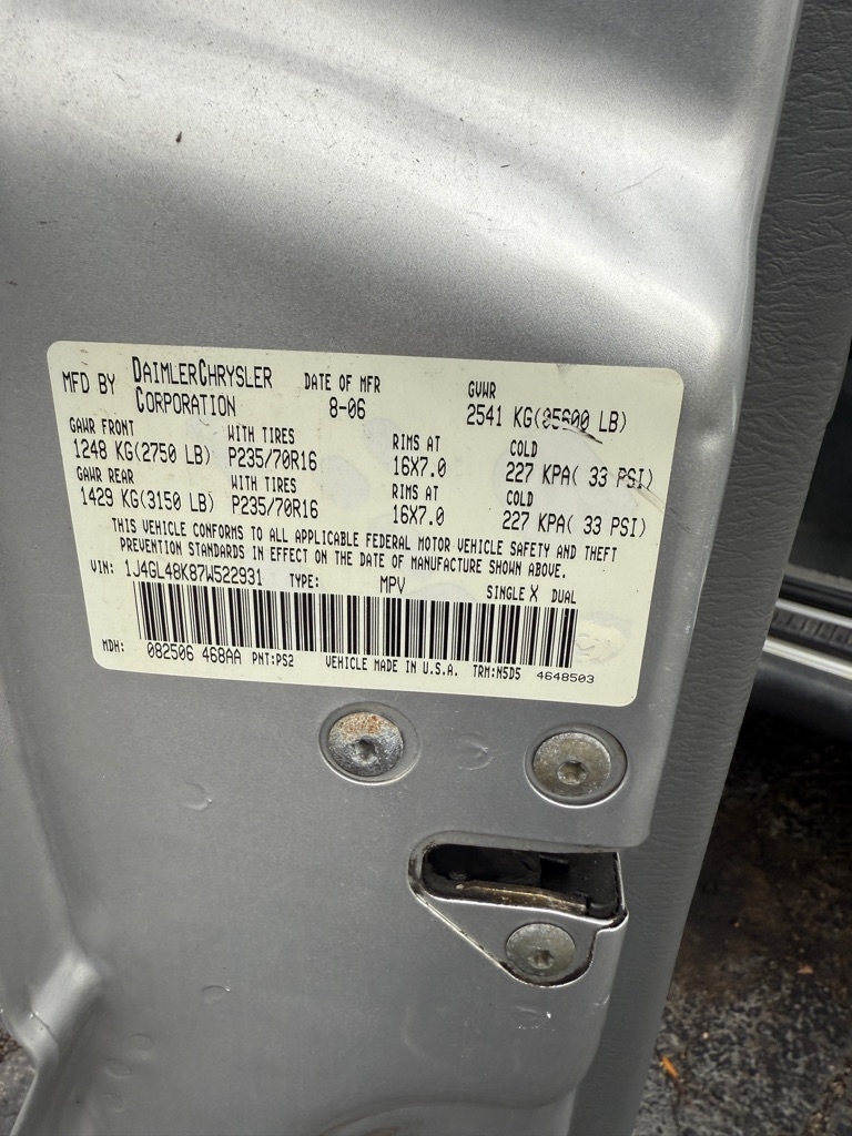 2007 Jeep Liberty Sport's photo