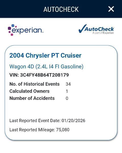 Chrysler PT Cruiser Base 2004