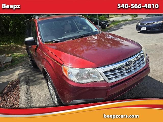Red 2012 Subaru Forester 2.5X Premium SUV / Crossover All-Wheel Drive