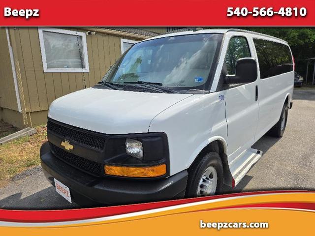 White 2017 Chevrolet Express Van Rear-Wheel Drive