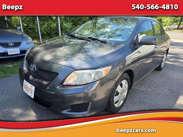 Gray 2010 Toyota Corolla Sedan Front-Wheel Drive