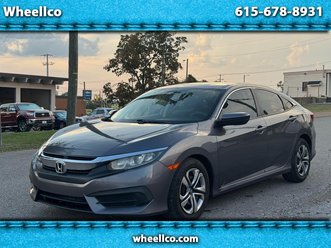 2016 Honda Civic 4dr Sdn LX Auto