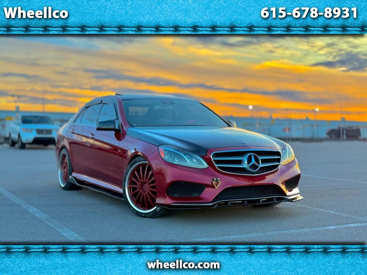 2014 Mercedes-Benz E-Class E350 4MATIC Sedan