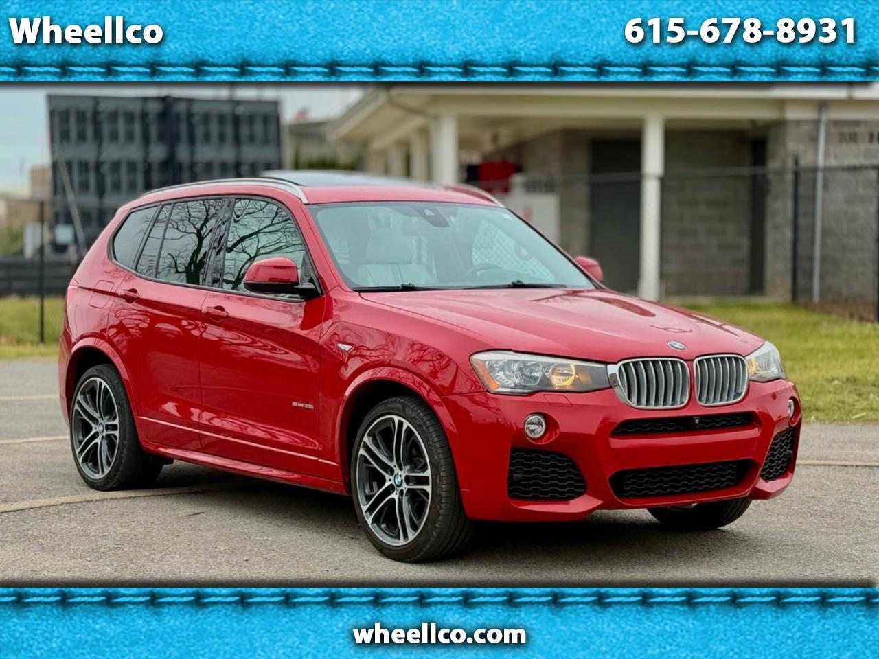 2016 BMW X3 sDrive28i