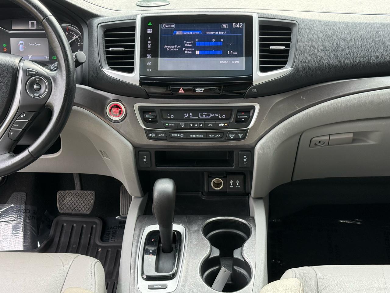 Honda Pilot EXL 2WD 2016