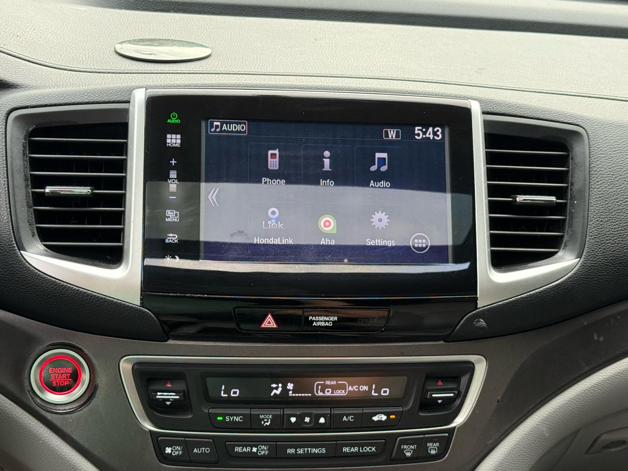 Honda Pilot EXL 2WD 2016