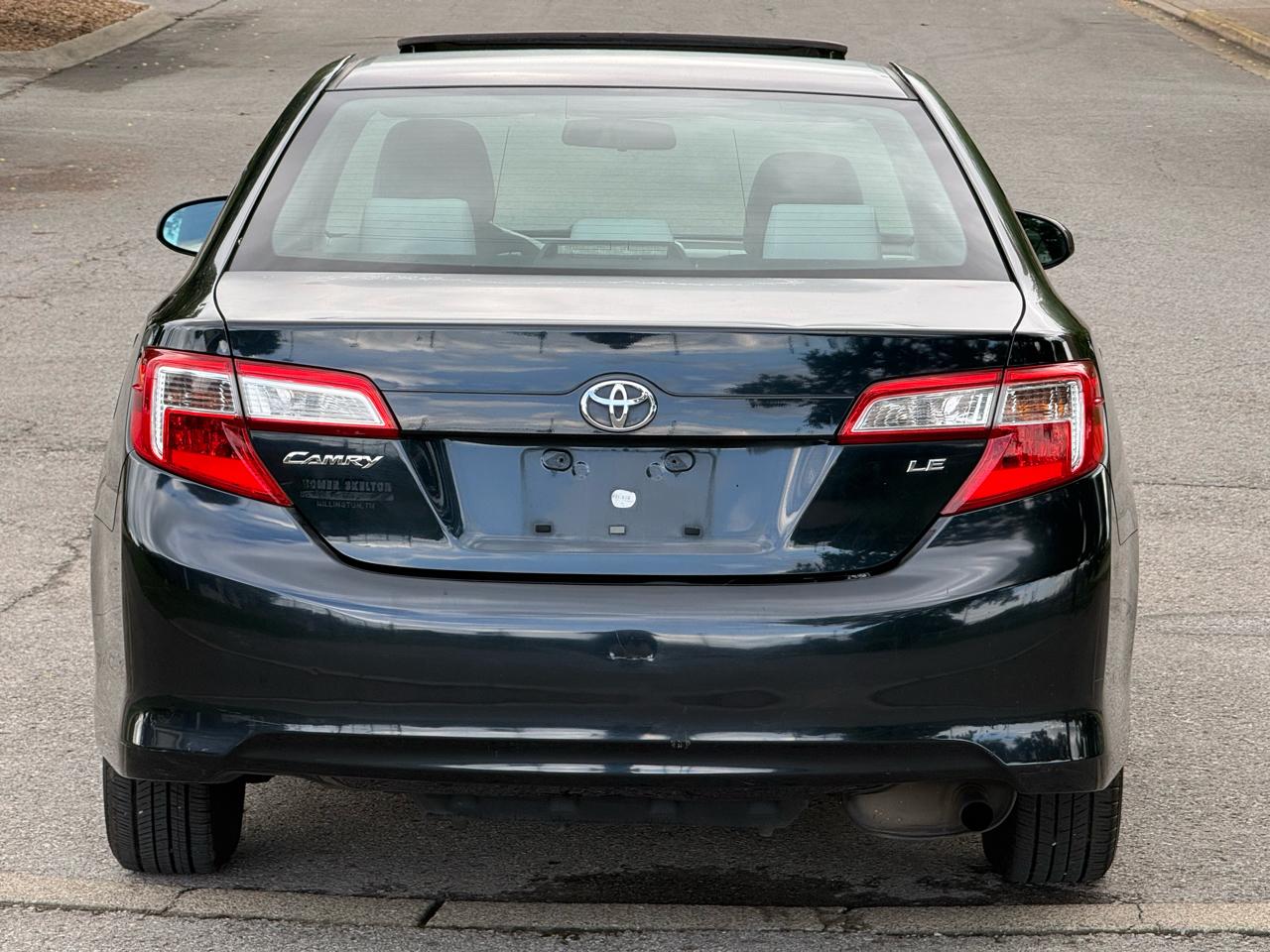 Toyota Camry LE 4D Sedan 2012