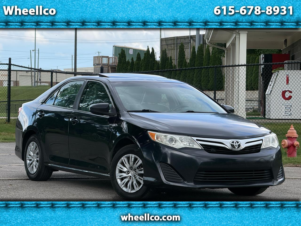 Toyota Camry LE 4D Sedan 2012