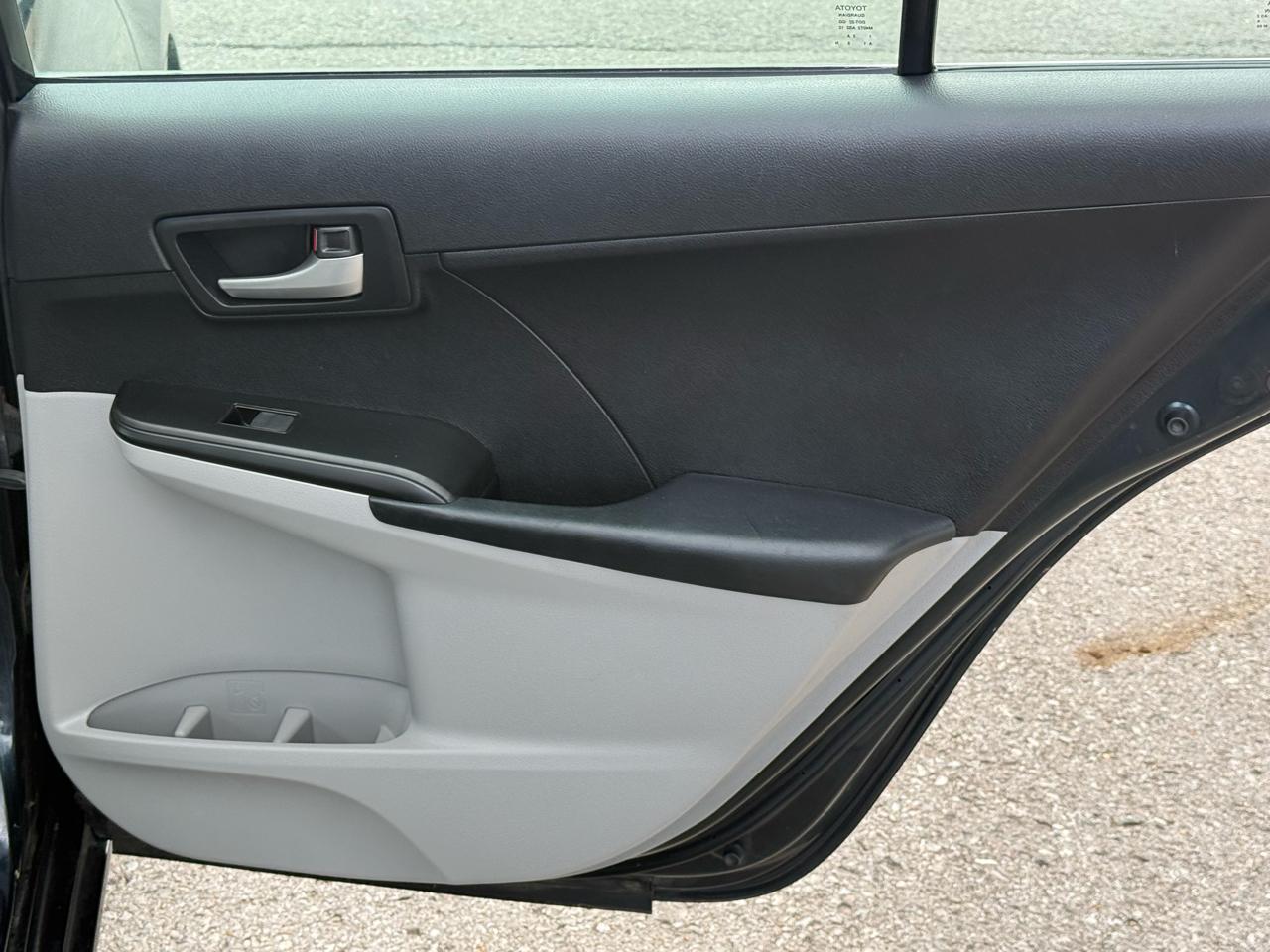 Toyota Camry LE 4D Sedan 2012