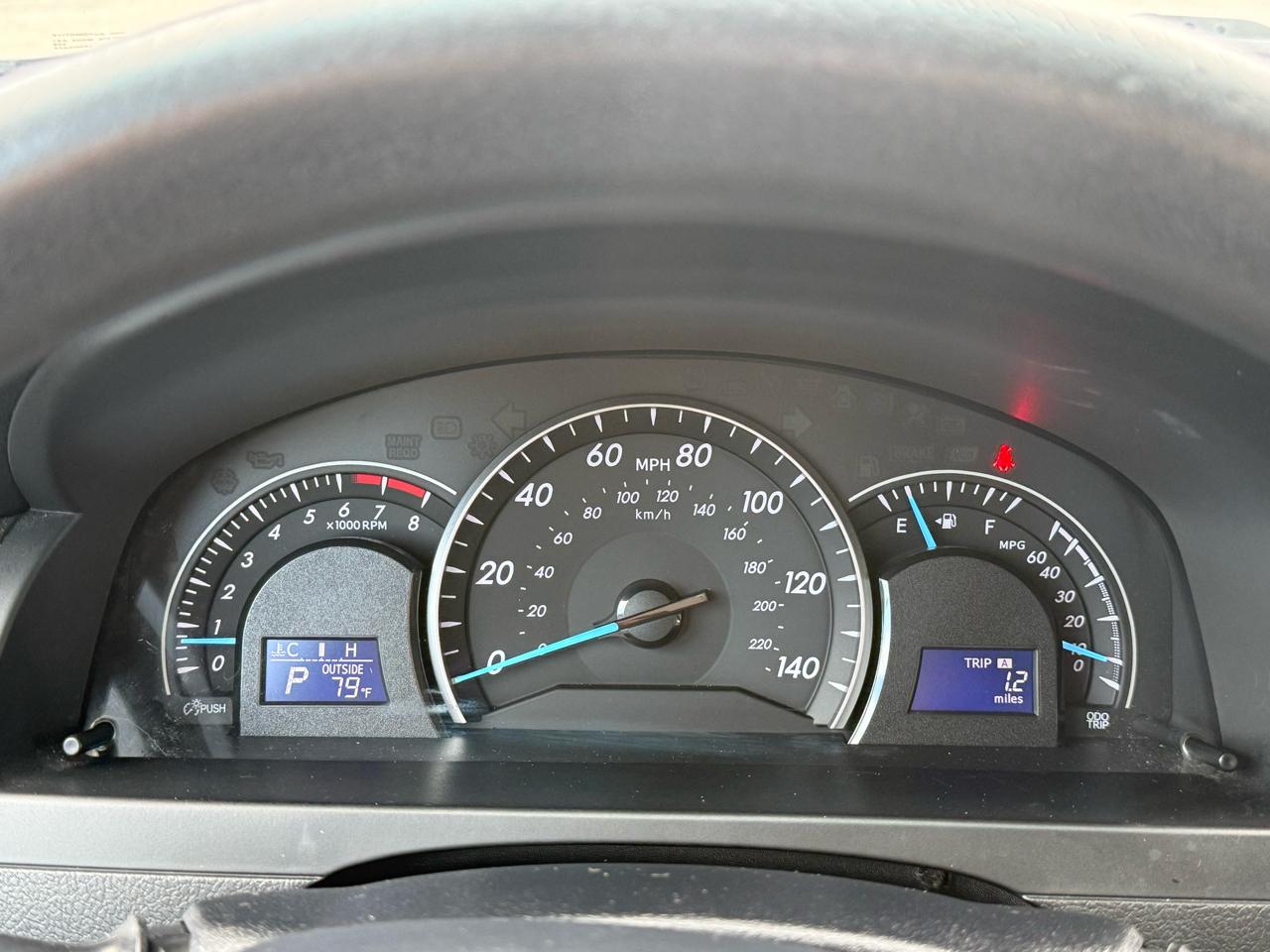 Toyota Camry LE 4D Sedan 2012