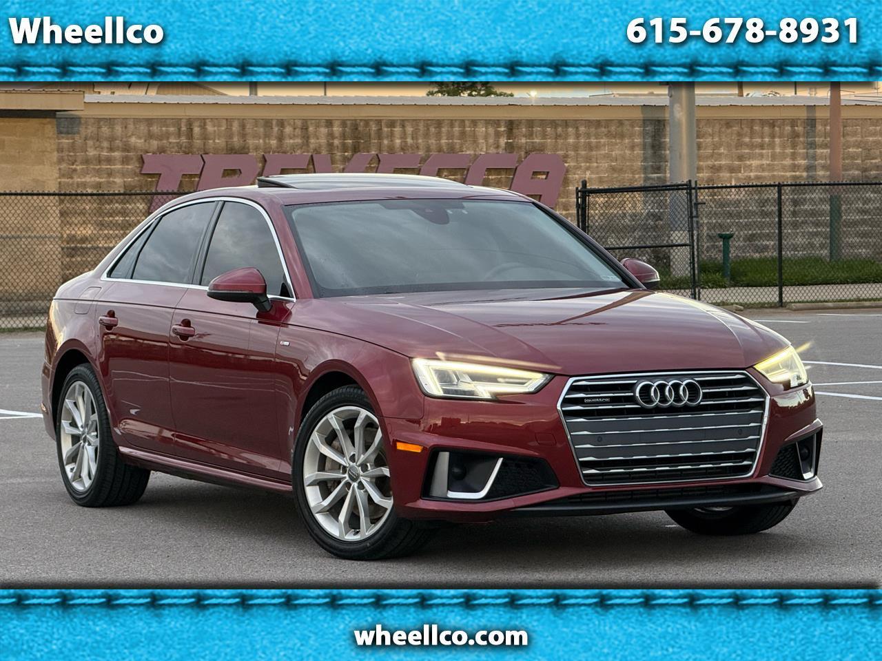 2019 Audi A4 2.0 TFSI Premium Plus quattro 7A