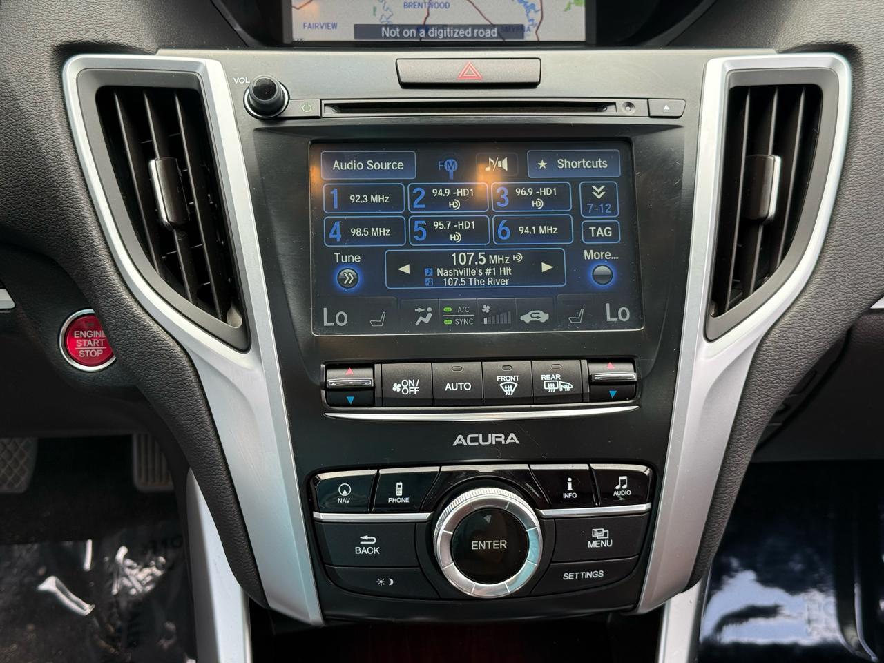 Acura TLX 9-Spd AT w/Technology Package 2015